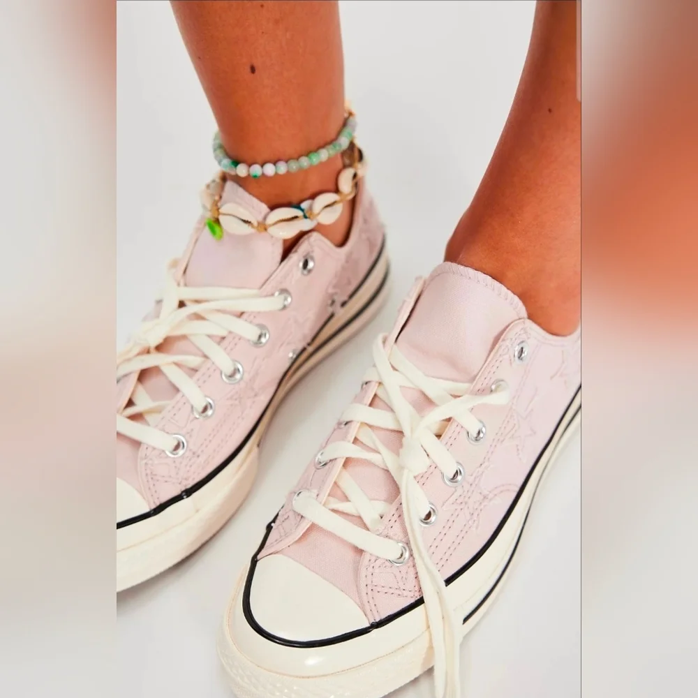 Chuck 70 Celestial Low Sneaker Shy Flamingo 9 Women's Men/Youth 7 Stars - Picture 6 of 12